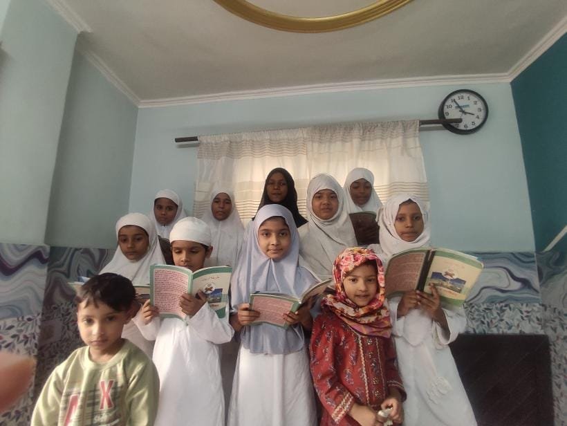 Children learning online